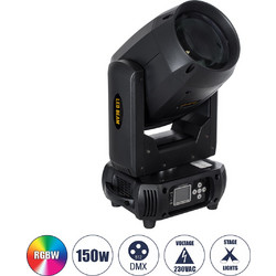 Globostar 51169 Hera Φωτορυθμικό Προβολέας Beam LED DMX με Ρομποτική Κεφαλή RGBW