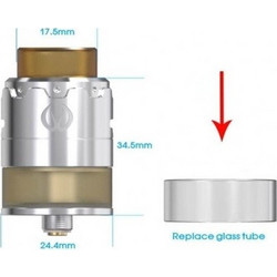 VandyVape PYRO RDTA glass tube Default Title