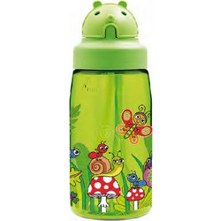 Laken Tritan Oby Bugs Bichitos Παιδικό Μπουκάλι Πλαστικό BPA Free Lime 450ml