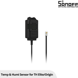 Sonoff αισθητήρας θερμοκρασίας σε μαύρο χρώμα THS01 -40C to +85C - με μήκος καλωδίου 50cm - LK-80102