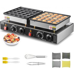 VEVOR Κατασκευαστής Μίνι Ολλανδικών Pancake 50PCS 1800W Αντικολλητικό Επαγγελματικό Ματάκι SBJNP-543-50X0001002V2
