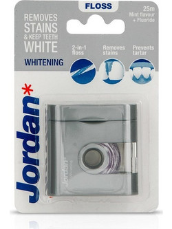 Jordan Multi Whitening Action Mint Οδοντικό Νήμα με Γεύση 25m