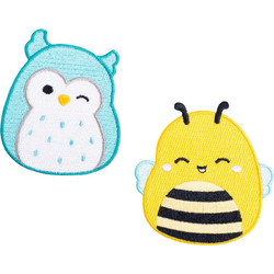 Fizz Squishmallows - Winston & Sunny Iron on Patches CDU (350155)
