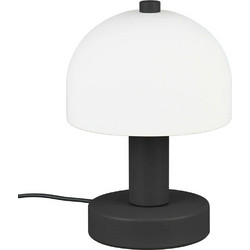 Φωτιστικό Επιτραπέζιο Glenn R51961032 Φ12x19cm 1xE14 10W Black-White RL Lighting