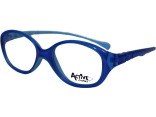 Active 0380 Παιδικός Σκελετός Γυαλιών Οράσεως Λαστιχένιος Μπλε