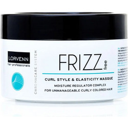 Lorvenn Frizz Free Μάσκα Μαλλιών για Φριζάρισμα για Σγουρά & Βαμμένα Μαλλιά 500ml