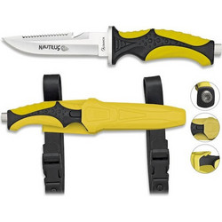 Albainox Octopus Μαχαίρι Κατάδυσης Yellow με Λεπίδα 24.5cm