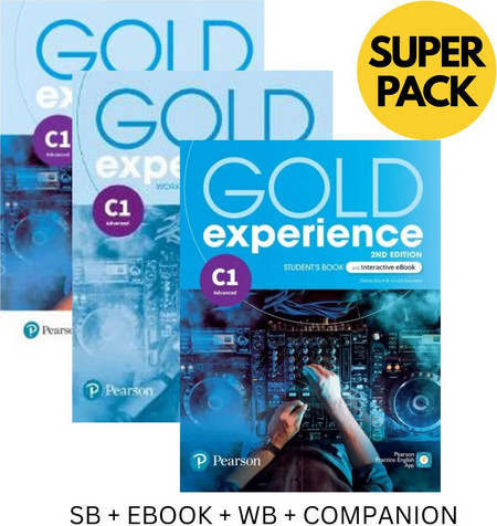 GOLD EXPERIENCE C1 SUPER PACK (SB + EBOOK + WB + COMPANION) 2ND ED