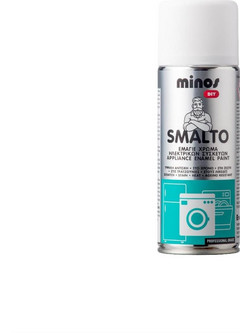 Minos Smalto Σπρέι Βαφής Σμάλτο Λευκό Gloss 400ml