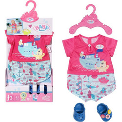 Zapf Creation Baby Born Bath Pyjamas With Shoes για Κούκλα
