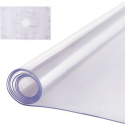 Προστατευτικό Τραπεζιού VEVOR PVC 40x60 Inch (101,6x152,4 cm) Διαφανές Πλαστικό Προστατευτικό Γραφείου 2,0mm Πάχος