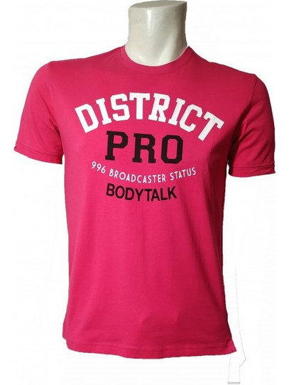 BDTK MEN'S T-SHIRT, Χρώμα ΦΟΥΞΙΑ