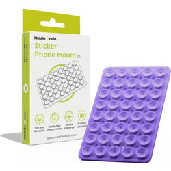 Mobile Origin Sticker Phone Mount O1 MO-SPM-PUR Βάση Κινητού με Βεντούζα Μωβ