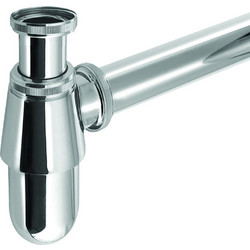 Μεταλλικό Σιφώνι Νιπτήρα T.Grohe Χρωμέ Italy Interflex 122889