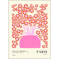 Poster 30x40 Flower Market Paris - POSTER & FRAME
