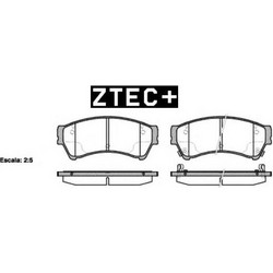 ΔΙΣΚΟΦΡΕΝΑ ZTEC+ MAZDA ΕΜΠΡΟΣ