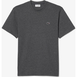 Lacoste Ανδρικό T-shirt Slub Cotton' TH5886-I7X Ανθρακί