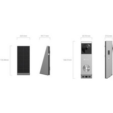 Ezviz Smart Home Security Video Doorbell 2K 3MP EP3x Pro