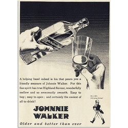 Αφίσα Johnnie Walker , older and better - Photo Paper , 30X40