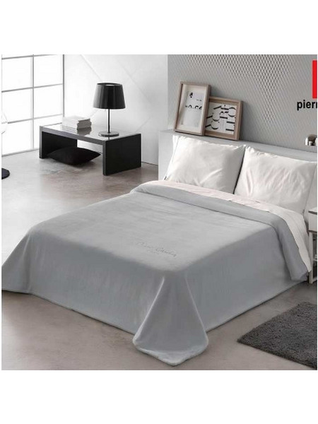 ΚΟΥΒΕΡΤΑ VELOUR ΜΟΝΗ (NANCY 545 GREY 51) - PIERRE CARDIN 160Χ220 NANCY 545 GREY 51 / 100% ΠΟΛΥΕΣΤΕΡ