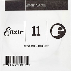 Elixir Strings Anti-Rust Χορδή Ηλεκτρικής Κιθάρας Plain Steel 10"
