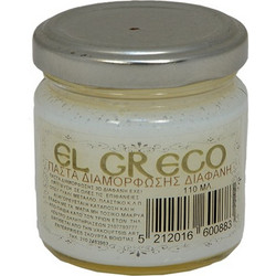 ΠΑΣΤΑ ΔΙΑΜΟΡΦΩΣΗΣ EL GRECO CRISTAL GEL 3D ΔΙΑΦΑΝΗ 110ml