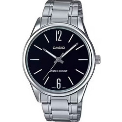 Casio Standard Ανδρικό Ρολόι με Ασημί Μεταλλικό Μπρασελέ MTP-V005D-1B