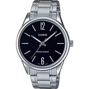 Casio Standard Ανδρικό Ρολόι με Ασημί Μεταλλικό Μπρασελέ MTP-V005D-1B
