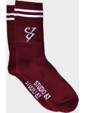 Socks Burgundy