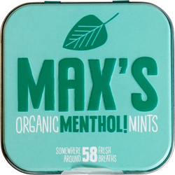Καραμέλες Μενθόλης - Max's mints - 35gr