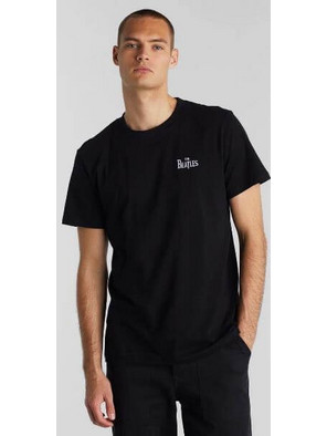 Dedicated x The Beatles Stockholm Beatles Logo T-Shirt Ανδρικό - Μαύρο