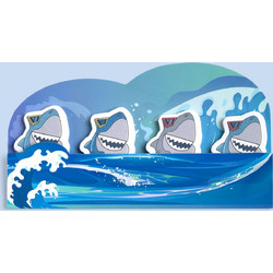 Σελιδοδείκτες Shark 4τεμ
