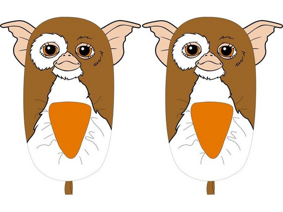 Gremlins 3D adult slippers