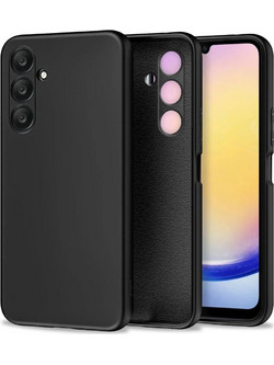 Back Cover Σιλικόνης Μαύρο (Galaxy A25 5G)