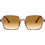 Ray-Ban Square II RB1973 1281/51 Γυναικεία Γυαλιά Ηλίου Τετράγωνα Κοκάλινα Ροζ με Καφέ Degradee Φακό