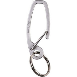 Carabiner Deep Pocket Key Carabiner SS Stainless (DPK-11-R3) Nite Ize