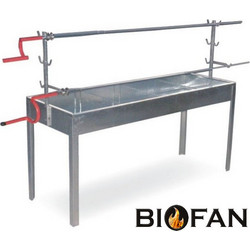 Biofan Γαλβανιζέ Ψησταριά Κάρβουνου Επιφάνειας 104x67cm 10452