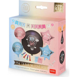 Legami Kit Στολισμού Για Gender Reveal Party GRK0001 Legami Αγόρι ή κορίτσι