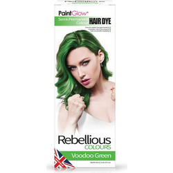 PaintGlow Rebellious Colours Voodoo Green Ημιμόνιμη Βαφή Μαλλιών Χωρίς Αμμωνία 70ml