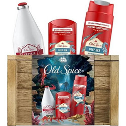 Old Spice Deep Sea Shower Gel 250ml + Deodorant Stick 50ml + After Shave Water 100ml