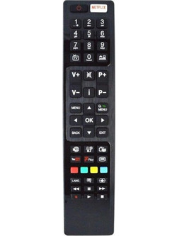HITACHI RC4848F Γνήσιο Τηλεχειριστήριο - Συμβατό με LED & Smart Τηλεοράσεις Hitachi