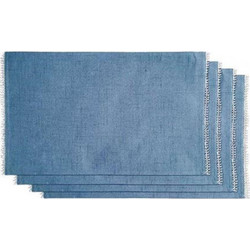 REEF ΣΟΥΠΛΑ 35x45cm ΒΑΜΒΑΚΙ ΜΠΛΕ POLYESTER 6τμχ