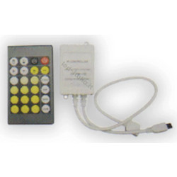 VTAC - Controller Dimmer IR για Ταινίες LED CCT 3 Καναλιών 12V/24V με Τηλεχειριστήριο - SKU: 24172