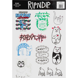 RIPNDIP Men Pet Me Sticker sheet - MULTI - RNDHOL25185