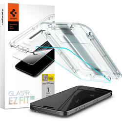 Spigen Glass tR EZ Fit HD 1 Pack, transparency - iPhone 15 Pro Max AGL06878