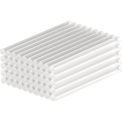 GOOBAY ράβδοι σιλικόνης 77853, Φ11mm x 200mm, διάφανο, 50τμχ
