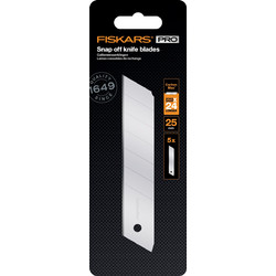 Fiskars - CarbonMax snap off blades - 25 mm - 5 pack - Tools and Home Improvements