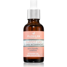 FlosLek Pharma Multivit Ενυδατικό Λάδι Προσώπου για Λάμψη 30ml