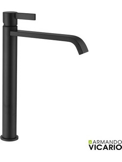 Μπαταρία Νιπτήρος Υψηλή MOOI Black Matt 518041-400 ARMANDO VICARIO