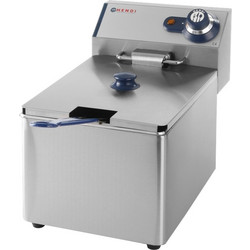 Φριτέζα Μονή, 8lt Λάδι, 3500W, Σειρά BLUE LINE HENDI (1 ΤΕΜ)